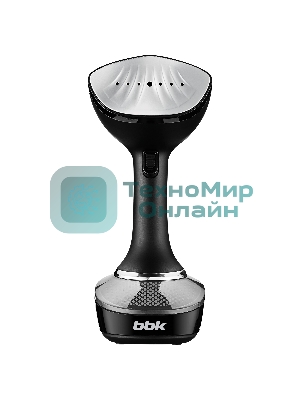 Отпариватель BBK EGS-1500 (B) черный, 1500 Вт, 25 г/мин, 400 мл