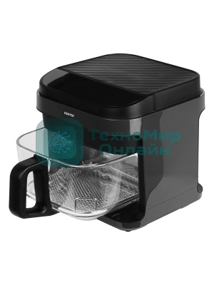 Аэрогриль Centek CT-3101 черный, 1350 Вт, 5.5 л, сенсор, 7 программ