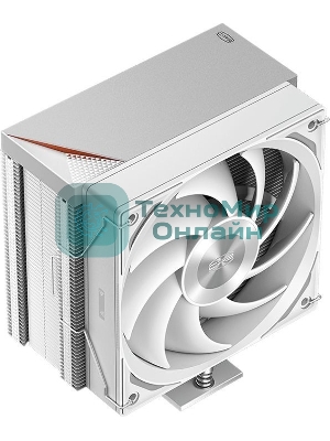 Устройство охлаждения (кулер) PcCooler RZ500 Soc-AM5/AM4/1200/1700/1851 белый 4-pin 32dB Al+Cu 250W Ret (RZ500-WHNWNX-GL)