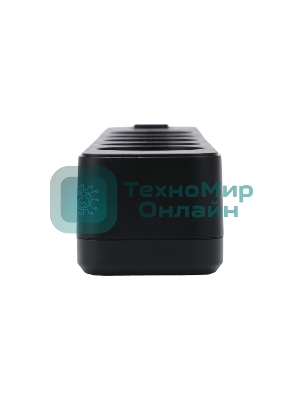 Сетевой фильтр Гарнизон 2.0 EPS-5-B-3 5р, 10А, 3 м, ур.защиты 2+, черный, пакет (21443)