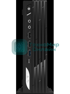 Мини-ПК MSI Pro DP21 14M Mini Core i3-14100 (3.5GHz), NoMemory, noHDD, noSSD, Intel UHD Graphics 730, noDVD, WiFi, BT, 120W, VESA, COM Port, no keyboard&mouse, noOS, 1y war-ty (936-B0A431-237)