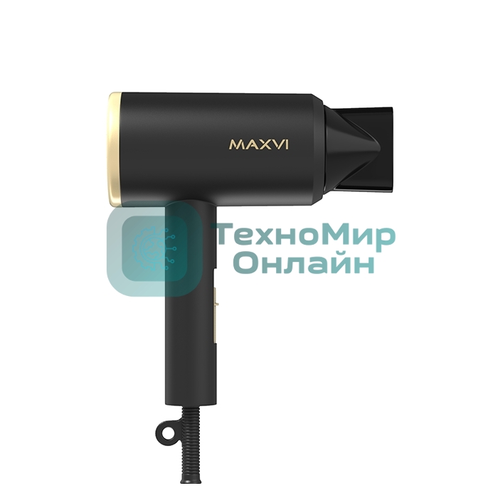 Фен Maxvi HD1801 черный, 1800 Вт