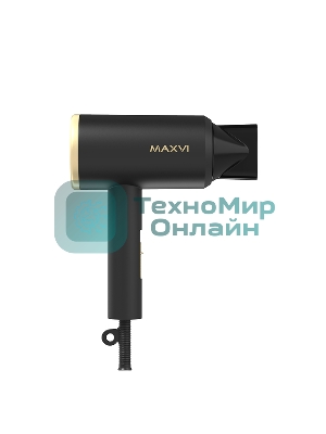 Фен Maxvi HD1801 черный, 1800 Вт
