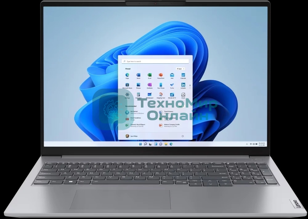 Ноутбук Lenovo ThinkBook 16 G6 IRL серый Intel Core i5 13420H 2100MHz/16
