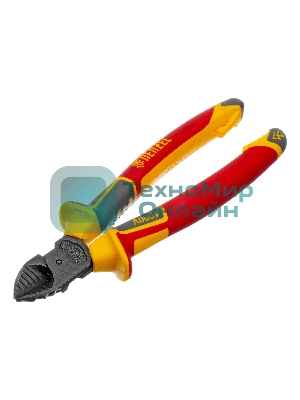 Бокорезы Denzel диэлектрические рукоятки, до 1000 В, трехкомпонентные рукоятки, 180 мм