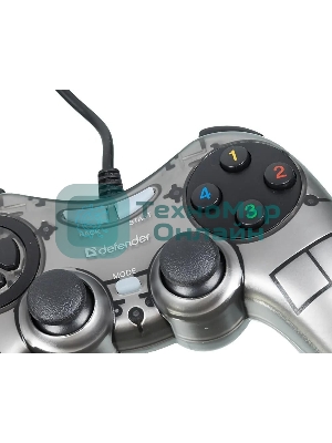 Геймпад Defender Zoom USB Xinput, 10 кнопок, 2 стика