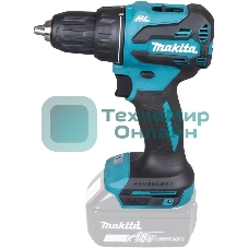 Дрель-шуруповерт Makita DDF490Z, 18 В, 0 Ач, 50 Нм, бесщеточный