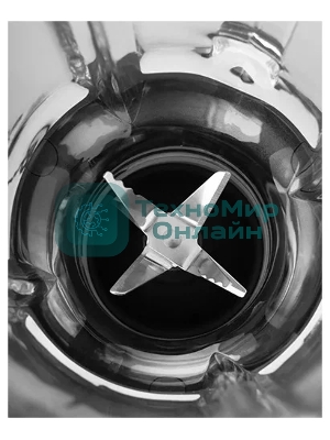 Блендер стационарный Kitfort КТ-1344 800Вт серебристый