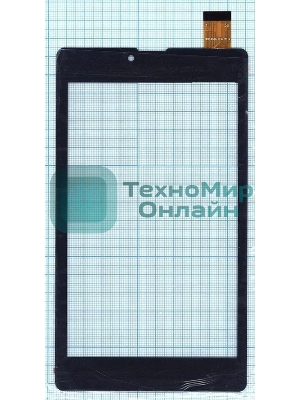 Сенсорное стекло (тачскрин) для Digma Plane 7535E WJ1339-FPC V1.0 черное