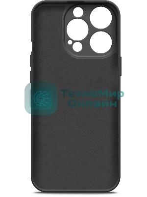 Чехол (клип-кейс) BoraSCO для Apple iPhone 15 Pro черный (72429)