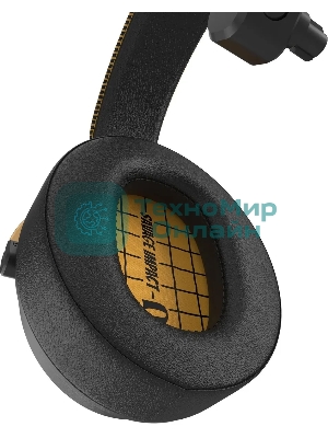 Гарнитура Bloody MR595 Renegade чёрный, беспроводная + проводная, Bluetooth/радиоканал/USB-C, до 135 ч, подсветка, съёмный микрофон