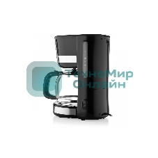 Кофеварка капельная BRAYER BR1120 черный, исп. кофе - молотый, 1.5 л, 1000 Вт.