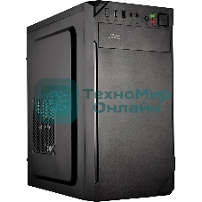 Компьютерный корпус KingPrice KPCC-MN209 черный без БП mATX 1x80мм 2x120мм 2xUSB 2.0 audio