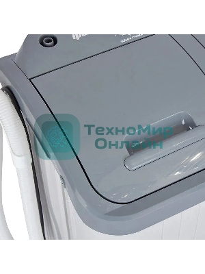 Стиральная машина Фея СМП 40 Н белый/серый, загрузка вертикальная 4 кг, 1320 об/мин, класс В