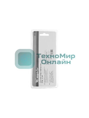 Длинногубцы Matrix Mini, 130 мм, никелированные, изогнутые, авторазжим, двухкомпонентные рукоятки