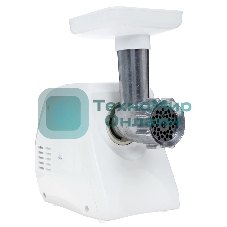 Мясорубка электрическая Ротор ЭМШ 35/250-3 белый, 1500 Вт, 0.6 кг/мин, реверс, защита от перегрузки, насадки - 4