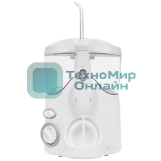 Ирригатор Waterpik WF-100EU белый, от сети, 600 мл, 10 режимов