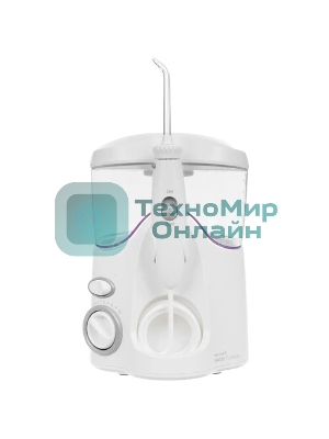 Ирригатор Waterpik WF-100EU белый, от сети, 600 мл, 10 режимов