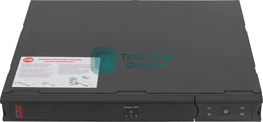 Источник бесперебойного питания APC Smart-UPS SC SC450RMI1U / 450ВА / 280Вт / 4xIEC-320-C14