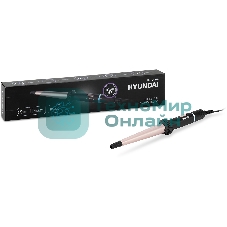 Щипцы для завивки волос Hyundai H-HC1410 черный, 13-25 мм, 200 °C, 6 режимов