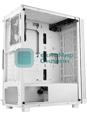 Компьютерный корпус Azza Spectra белый без БП ATX 7x120мм 2x140мм 2xUSB 2.0 1xUSB 3.0 audio bott PSU