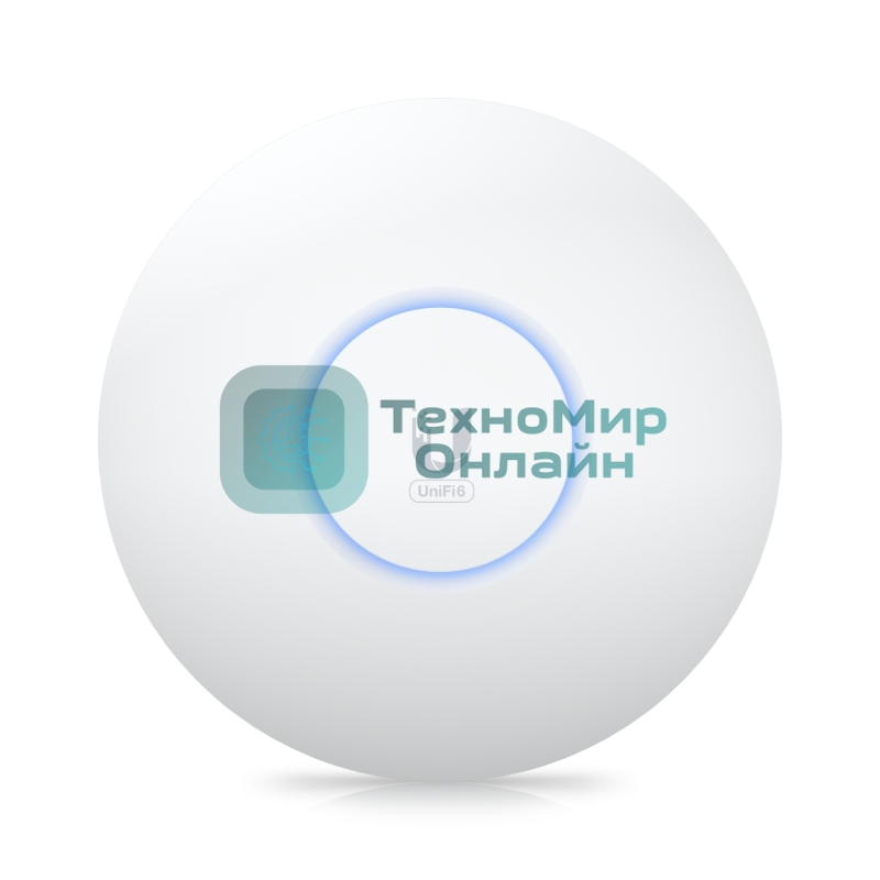 Точка доступа Wi-Fi Ubiquiti UNIFI U6+
