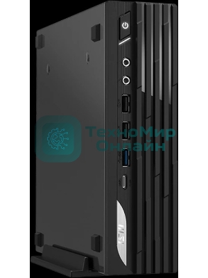 Мини-ПК MSI Pro DP21 14M Mini Core i3-14100 (3.5GHz), NoMemory, noHDD, noSSD, Intel UHD Graphics 730, noDVD, WiFi, BT, 120W, VESA, COM Port, no keyboard&mouse, noOS, 1y war-ty (936-B0A431-237)