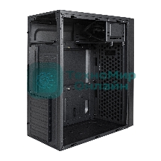 Компьютерный корпус Miditower ExeGate AA-440U-AA500 (ATX, AA500 8 см, 2*USB+1*USB 3.0, аудио, черный)
