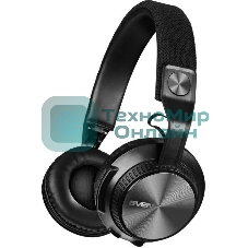 Беспроводные/проводные наушники Sven AP-B630MV черный, полноразмерные, Bluetooth + Jack 3.5 мм, складная конструкция, до 15 ч