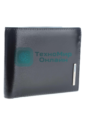 Кошелек мужской Piquadro Blue Square PU257B2R/N черный натур.кожа