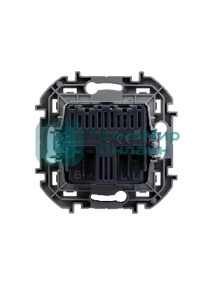 Светорегулятор поворотный Legrand без нейтрали, 300 Вт, белый