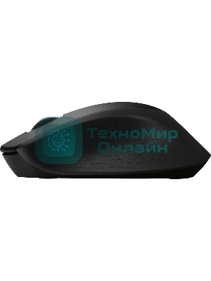 Мышь беспроводная Logitech M280 черный, 1000 dpi, радиоканал, USB, кнопки - 3