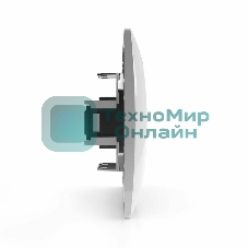 Розетка TV TOKOV ELECTRIC СП AVA в сборе белый