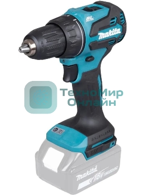 Дрель-шуруповерт Makita DDF490Z, 18 В, 0 Ач, 50 Нм, бесщеточный