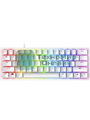 Клавиатура Razer Huntsman Mini проводная, USB, белый