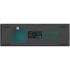 Клавиатура Acer Nitro OKR400 механическая черный USB беспроводная BT/Radio Multimedia for gamer LED (ZL.KBDEE.01A) кабель 1.5м