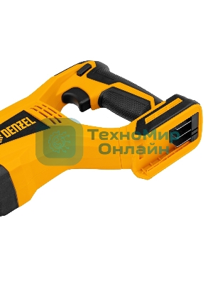 Пила сабельная аккумуляторная бесщет Denzel BRC-120, 18В Li-Ion