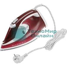 Утюг Gorenje SIH2200RBC красный/белый, 2200 Вт, 30 г/мин, 90 г/мин, 280 мл