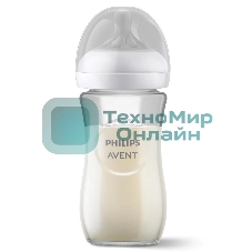 Бутылочка для кормления Philips SCY933/01 Avent NATURAL Response 250 мл, 1 шт, стекло