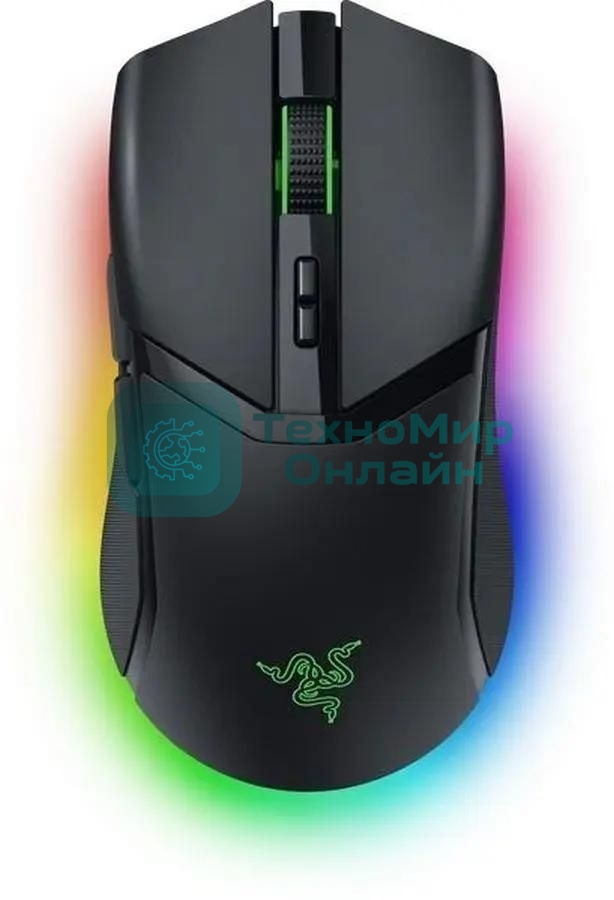 Мышь беспроводная/проводная Razer Cobra Pro черный, 30000 dpi, радиоканал, Bluetooth, USB, кнопки - 8