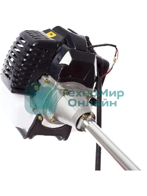 Триммер бензиновый RedVerg Gb52C. 2,2кВт/3,0л.с; 51,7 куб.см, прямая неразъемная штанга, велосипедная рукоятка, диск 3х лоп.- 255х25,4