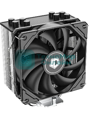Устройство охлаждения(кулер) ID-Cooling SE-224-XTS Soc-AM5/AM4/1200/1700/1851 серебристый/черный 4-pin 29dB Al+Cu 220W 650gr Bulk (SE-224-XTS BULK)