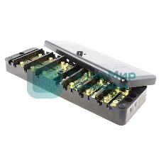 Коробка клеммная испытательная переходная ККИ2-2 (латунь, прозрачная крышка) EKF