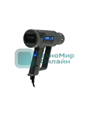 Фен технический ручной цифровой Atten ST-2308 230В, 2100 Вт, 50-650℃, светодиодное меню