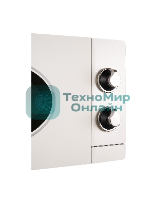 Микроволновая печь Korting KMO 815 RSI белый, 20 л, 700 Вт, переключатели — поворотный механизм