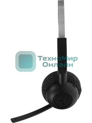Гарнитура JLab GO Work Pop Wireless Headphones чёрный, беспроводная, Bluetooth, до 50 ч