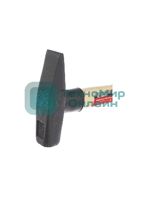 Молоток слесарный Matrix 300 г, квадратный боек, деревянная рукоятка