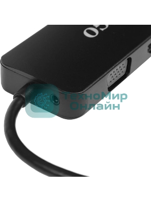 Док-станция ORIGO OU3390SNPD/B1, USB 3.0, USB 3.0/USB Type-C/RJ-45/HDMI/VGA/SD/TF/microSD/3.5мм, USB
