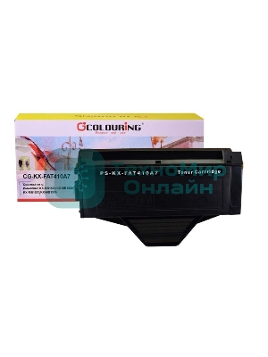 Картридж Colouring CG-KX-FAT410A7 черный (2500 копий) для принтеров Panasonic KX-MB1500/KX-MB1520/KX-MB1530/KX-MB1536