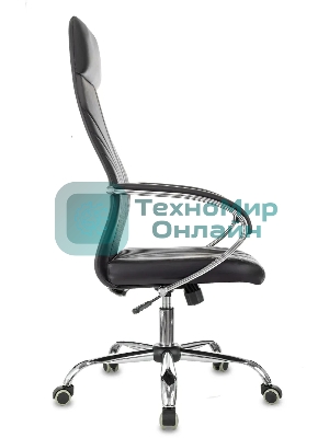 Кресло Бюрократ CH-610SL черный, экокожа